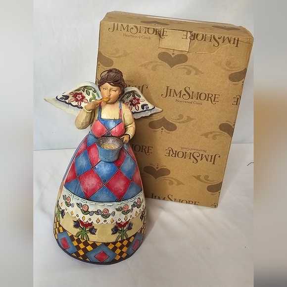 Jim Shore Other - Jim Shore Bless This Kitchen Kitchen Fairy Angel Heartwood Creek With Box